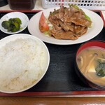 東山食堂 - 『ショウガ焼定食』