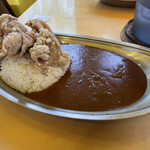 Curry Shop Colombo Shiratoriwan Tenbodai Ten - ザンギカレー大盛り