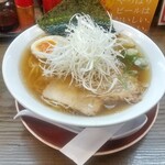 Ramen Honke Yumeya Ougi Machi Ten - ねぎらーめん白（醤油）