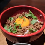 Soba to Tempura Ishiraku Otemachi Ten - 鶏そぼろ丼