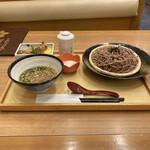 Ichiju Gokoku Ionmoru Takasaki Ten - 鶏塩麹焼重五穀つけ麺セット(麺大盛り)