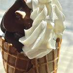 Soft serve ice cream Batake & Chill Out Toyama Honten - 