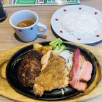 Steak no Don Sakado Ten - ♪日替りランチ(土曜)¥957