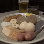 Private room Oden All you can eat Den Kawagoe Ekimae Ten - おでん盛り