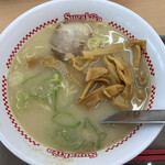 Sugakiya Yatsurugi Piago Ten - ラーメン390円、メンマトッピング110円