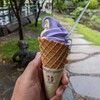 ハーブ庭園 旅日記 勝沼庭園 ソフトクリーム売店 - 料理写真:ソフトクリーム ミックス