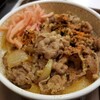 すき家 - 牛丼(並)。