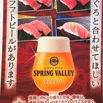 Nigiri Chojiro Tondabayashi Ten - まぐろと合わせてほしいクラフトビールあります