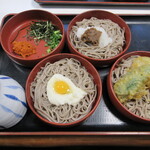 Izumo Soba Honten Kyo Cho Ten - 【割子三品そば　１２００円】