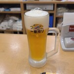 なか卯 - 生ビール