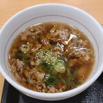 なか卯 - 大牛肉つけうどん