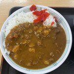 Iwate San Service Area (Nobori Sen) Snack Corner - カレーアップ　普通の大きさに見える(o^^o)