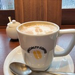 Doutor Coffee Ten Ji Autoretto Shonan Hiratsuka Ten - カフェラテ　ホット