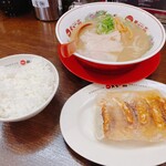 天下一品 - 羽つき餃子定食（1,200円）_2023年6月