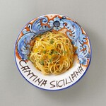 イタリア産カラスミのオイルソース　スパゲッティ