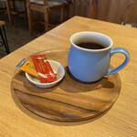 BLUE SPOON COFEE ROASTERS - お供のガーナチョコが、良ぃ〜仕事してます(^-^)v