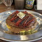 cafe Chuu - 大きなハンバーグカレー