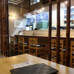 鉄火屋 - 店内の様子。