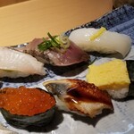 Sushi-ya Ginzo Musashi Urawa Mare Ten - 季節にぎり。