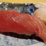 Sushi-ya Ginzo Musashi Urawa Mare Ten - メバチマグロ・中トロ。