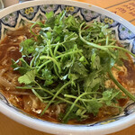 China Ramen Youshu Shounin Higashi Oomiya Ten - パクチー投入！