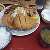 まつの屋 - 料理写真:肉盛三獣士定食