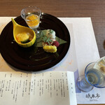 Hotel Oufutei - 前菜、食前酒