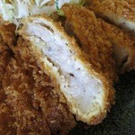 Cha no Ma - ロースかつの断面