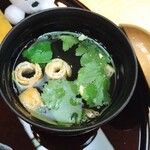 Seafood Umaimonodokoro Isono Jaya - 肝吸いです