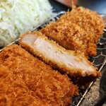 Tonkatsu Tadumura Daimaru Sapporo Ten - 断面です。