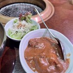 横濱焼肉 あぎゅう - 小カレー