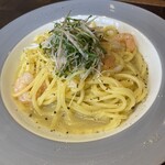 Shokuji no Atelier Italian Minamimorimachi - エビと香味野菜のペペロンチーノ