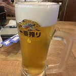 磯丸水産 - 生ビール