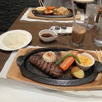 竃 円山 - ﾊﾝﾊﾞｰｸﾞ辛味山わさびｿｰｽｾｯﾄ