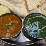 インド料理ムンバイ - ダブルカレーセット