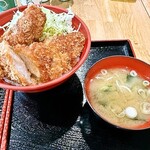 国見サービスエリア（下り線）レストラン - ソースカツ丼