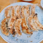 ぎょうざの満洲 - ダブル餃子定食の餃子　