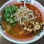 Ramen Isshintei - 激辛ラーメン(もやしﾄｯﾋﾟﾝｸﾞ)