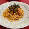 パスタパスタ - 真ダコのラグーとオリーブ、バジルのピリ辛トマトソース“タリオリーニ”