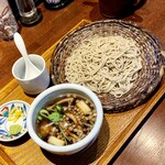 蕎麦処 源粋 - 料理写真:鴨と葱のつけそば