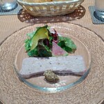 OSTERIA L'AURA - 白金豚の自家製パテ、パン