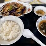 海遊 - 麻婆茄子定食