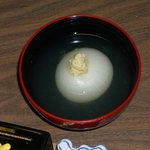 慈光院 - 名物の玉ねぎ煮　会席に付いています