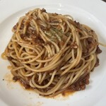 Pasta Cafe Dining bar Borutiche - 牛の出汁たっぷりミートソース