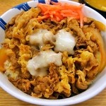 松屋 - 紅しょうがをのせてラ王スペシャルの出来上がり