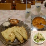 POKHARA CURRY HOUSE AND HALAL FOOD - チーズナンランチ