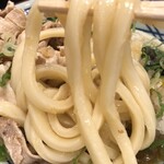 Marugame Seimen Koriyama Ten - 鬼おろし豚しゃぶぶっかけの冷たいうどん