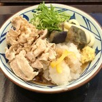 Marugame Seimen Koriyama Ten - 鬼おろし豚しゃぶぶっかけ