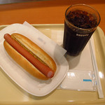 Doutor Coffee Shop Fujisawa Kitaguchi Ekimae Ten - Cセット　ジャーマンドック Cset German hot dog　\ 380 … 279 kcal