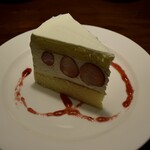 SALVIA COFFEE Hon Ten - 苺のケーキ